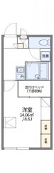 レオパレスプルメリアの物件間取画像